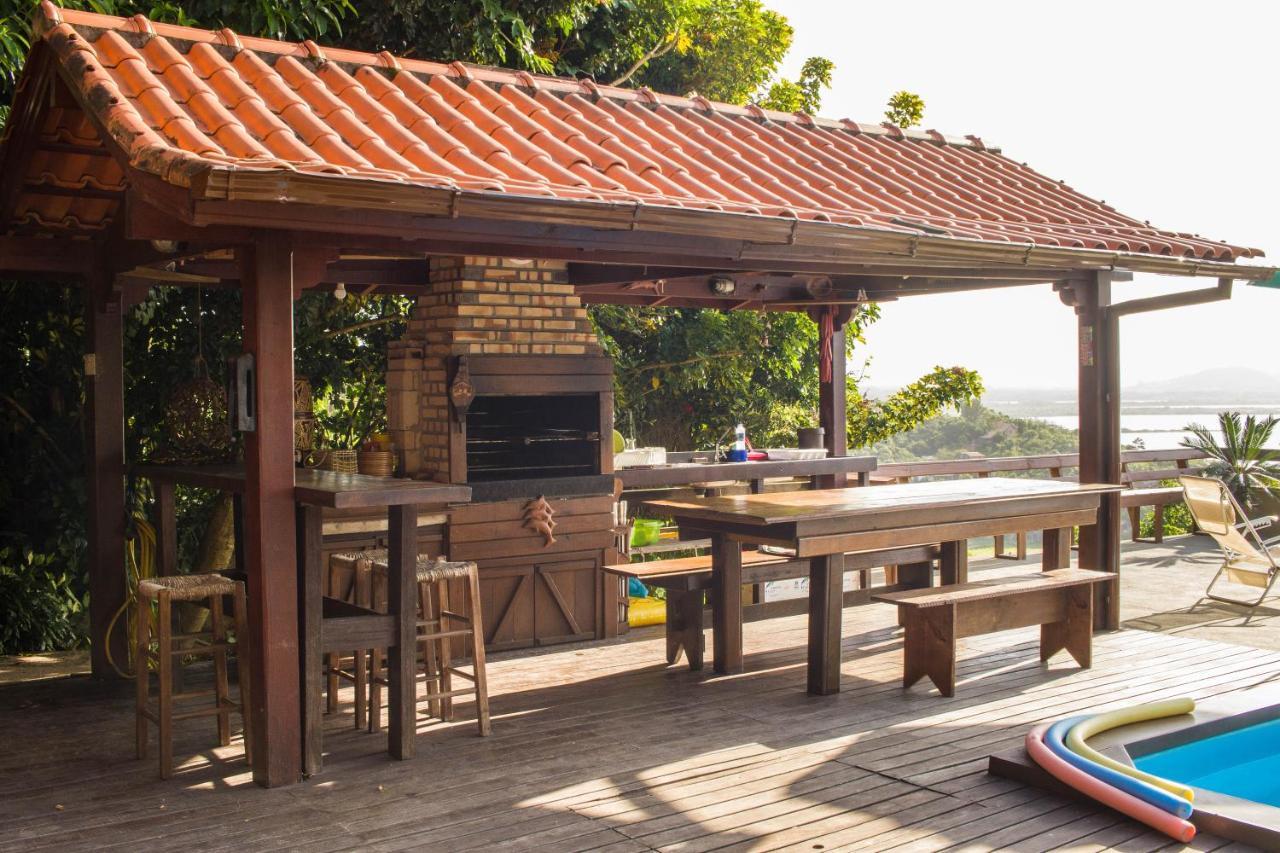 Casa Com Piscina E Incrivel Vista Para Lagoa Garopaba Luaran gambar