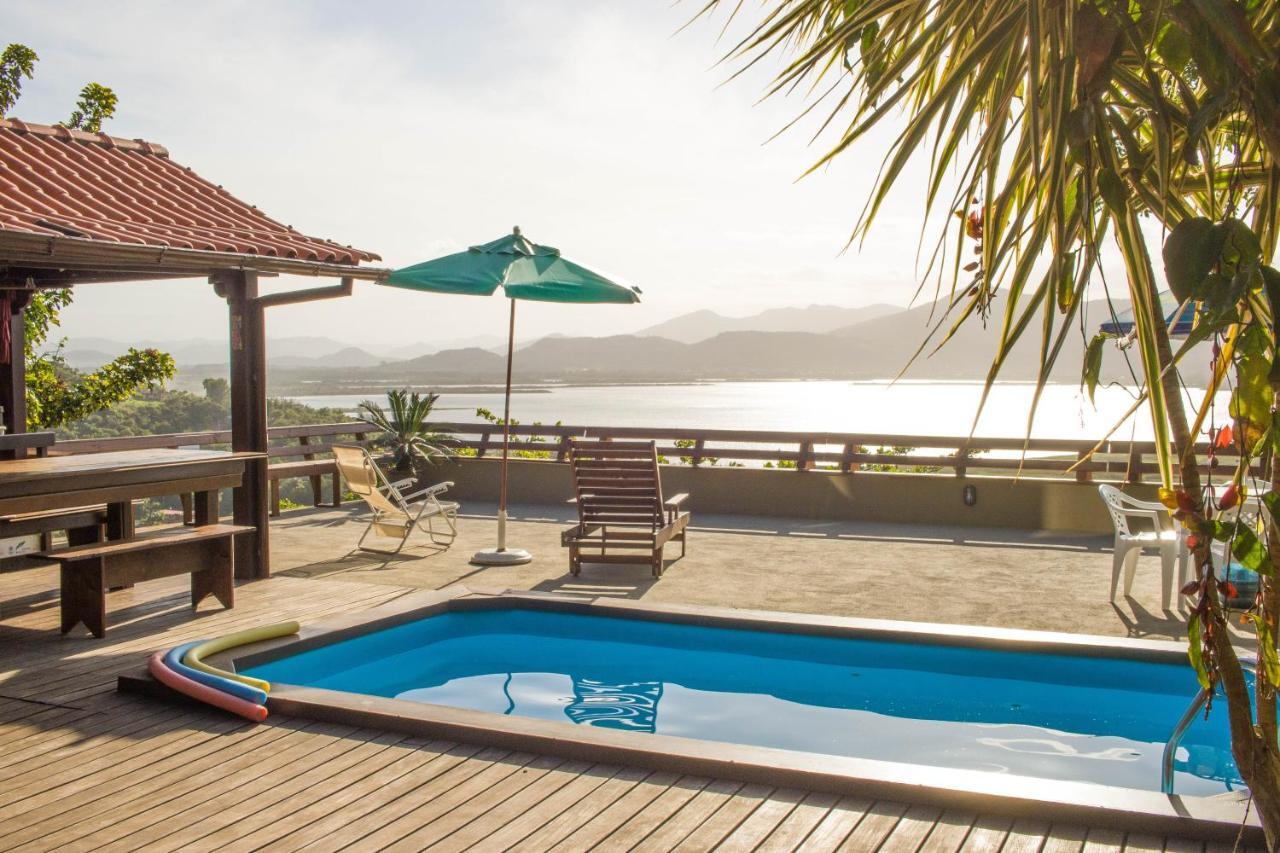 Casa Com Piscina E Incrivel Vista Para Lagoa Garopaba Luaran gambar